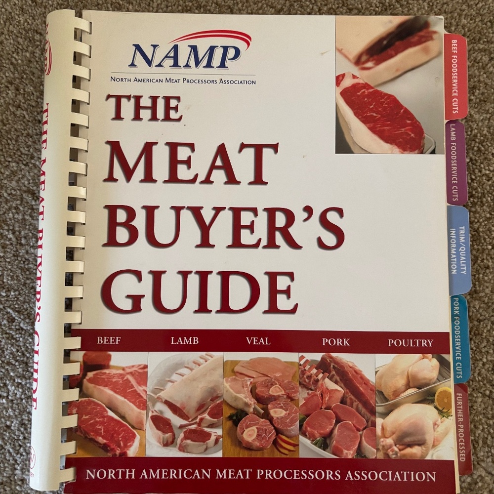 The Meat Buyer’s Guide by Namp (Plastic Comb)